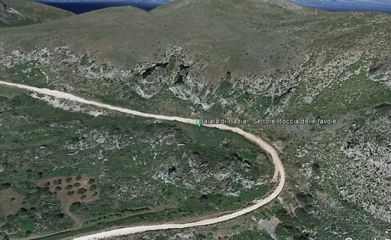 Vista della Roccia - google earth