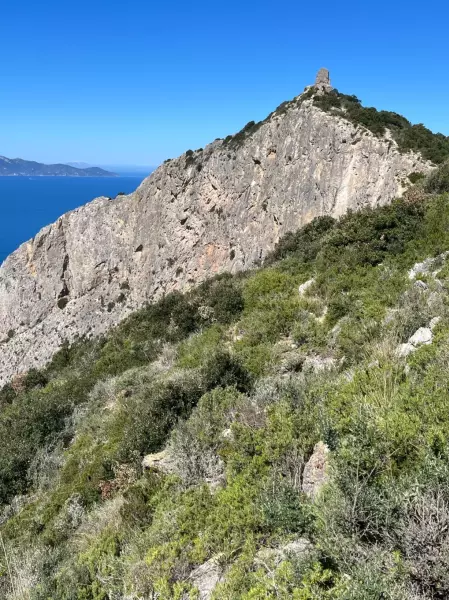 Capo d'Uomo Falesia (dx) e Vie Lunghe (sx) - FeDe