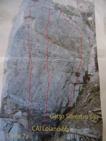 Pilastro nascosto versante nord/ovest - Raticosa Climbing